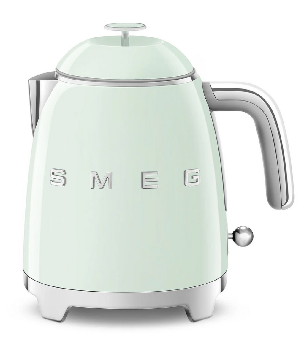 SMEG 50's Style Mini Electric Kettle, Pastel Green