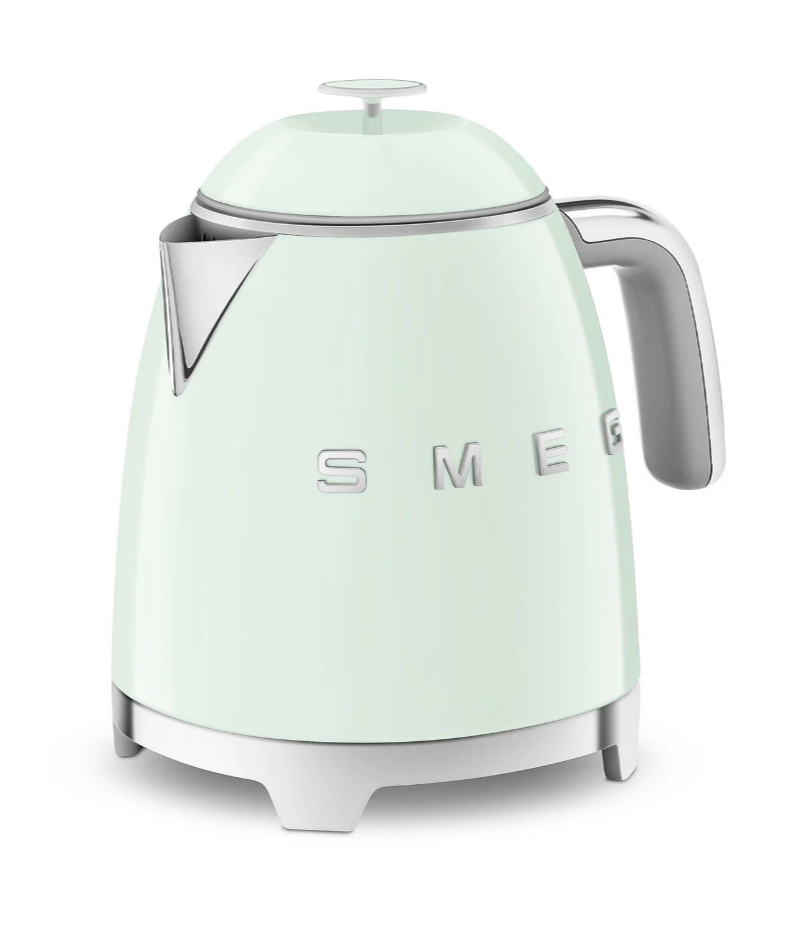 SMEG 50's Style Mini Electric Kettle, Pastel Green