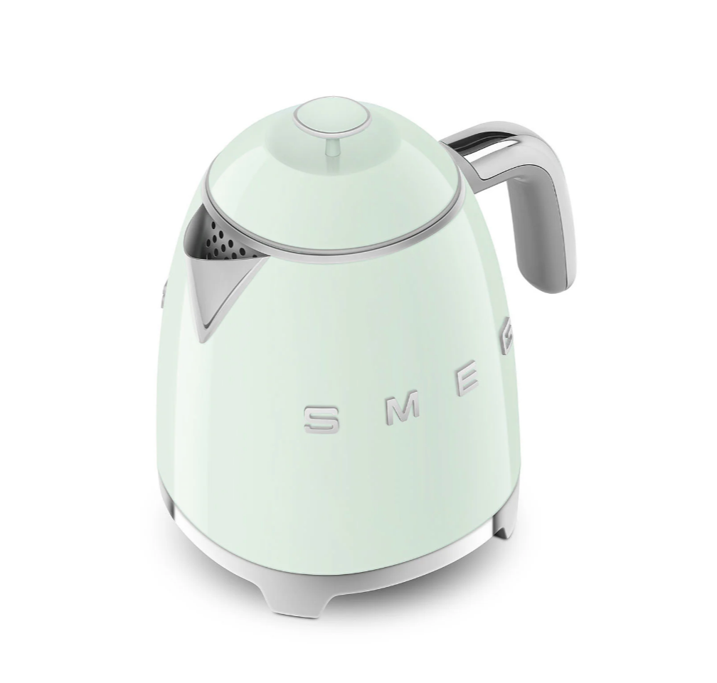 SMEG 50's Style Mini Electric Kettle, Pastel Green