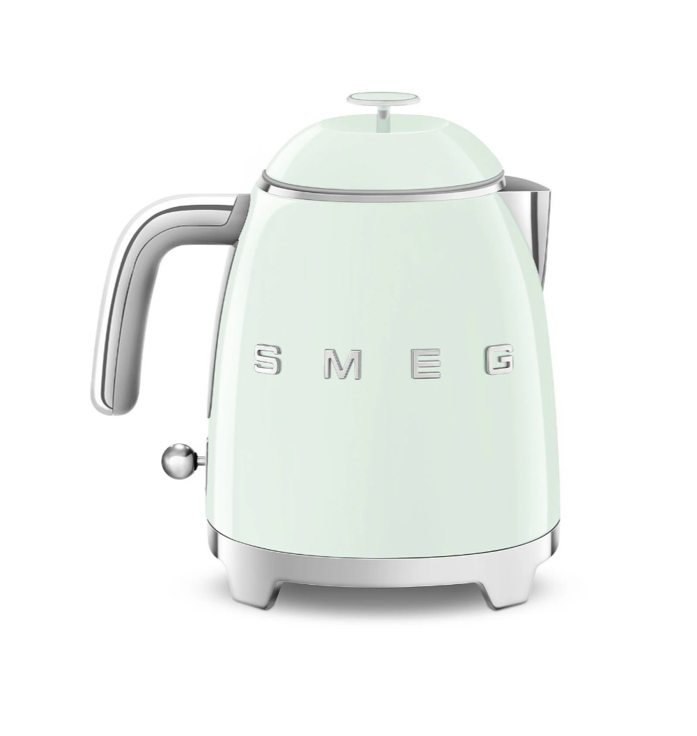 SMEG 50's Style Mini Electric Kettle, Pastel Green