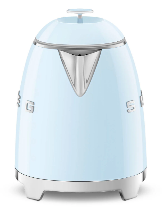 SMEG 50's Style Mini Electric Kettle, Pastel Blue