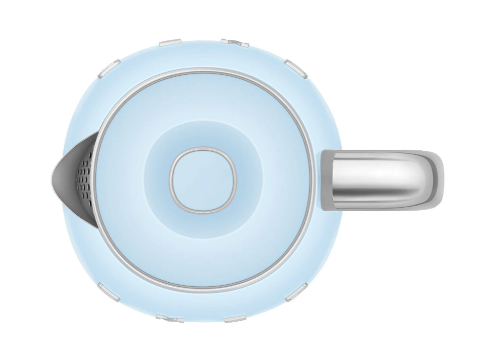 SMEG 50's Style Mini Electric Kettle, Pastel Blue