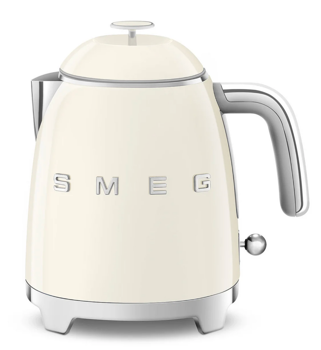 SMEG 50's Style Mini Electric Kettle, Cream
