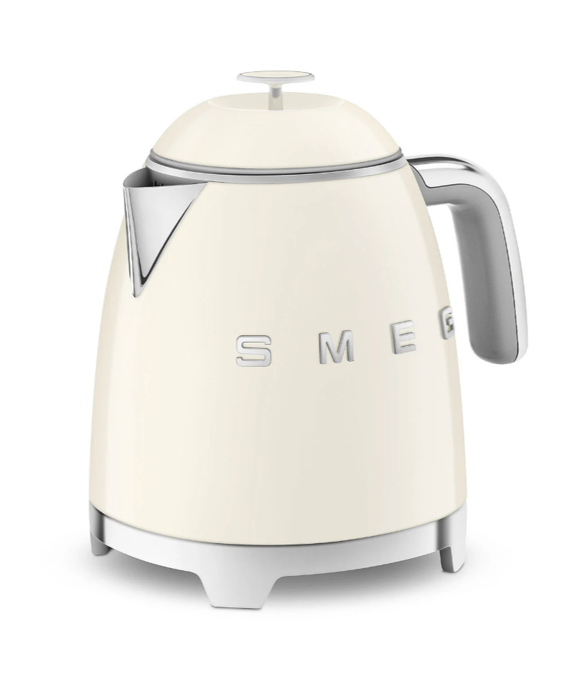 SMEG 50's Style Mini Electric Kettle, Cream
