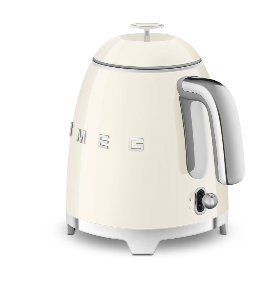SMEG 50's Style Mini Electric Kettle, Cream