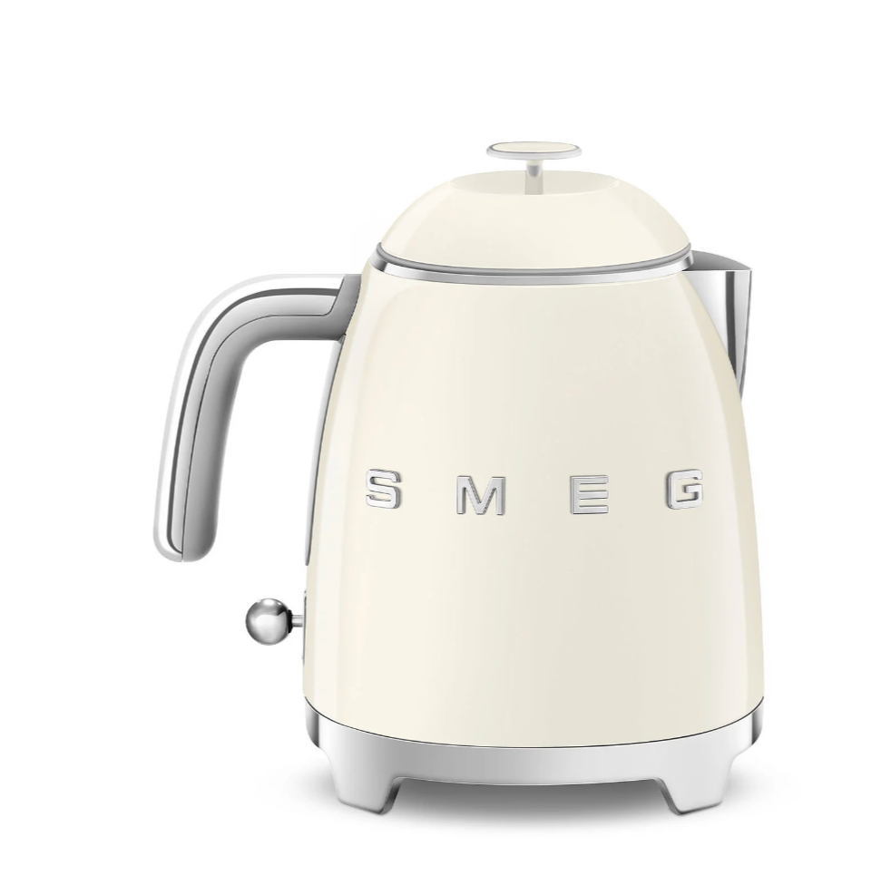 SMEG 50's Style Mini Electric Kettle, Cream