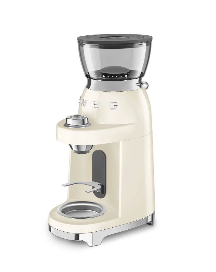 SMEG 50's Style Electric Coffee Grinder, Cream
