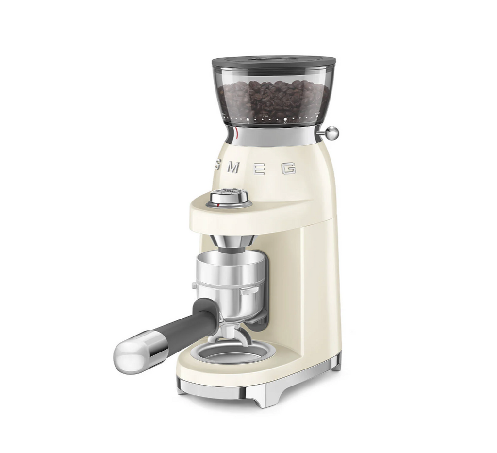 SMEG 50's Style Electric Coffee Grinder, Cream