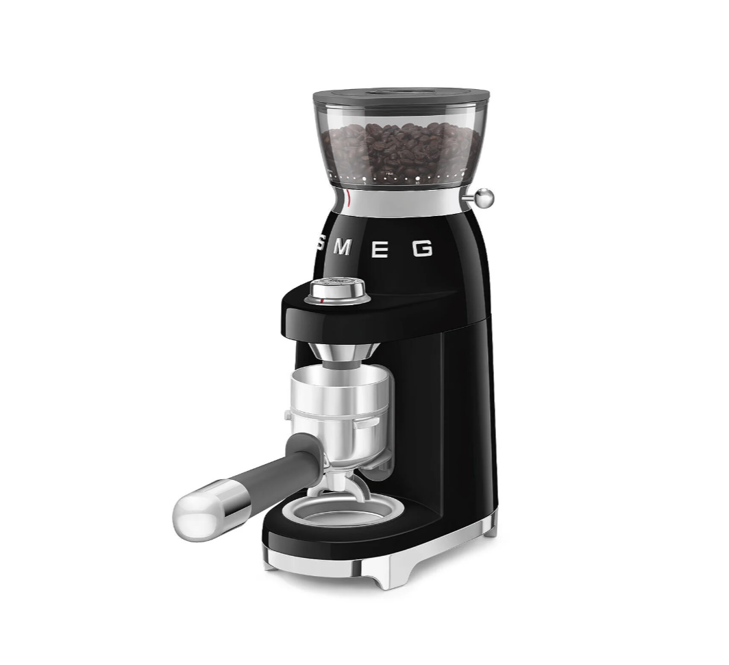 SMEG 50's Style Electric Coffee Grinder, Black