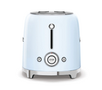 SMEG 50's Style 2 Slice, 2 Slot Toaster Gloss Pastel Blue