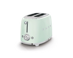 SMEG 50's Style 2 Slice, 2 Slot Toaster Gloss Pastel Green