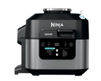 Ninja ON500UK Speedi 12 in 1 Multi Cooker, Air Fryer & Slow Cooker in Black Steel