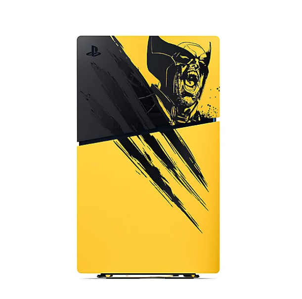 PlayStation®5 Digital Edition Console 825 GB - Marvel’s Wolverine Battle Yellow Limited Edition Bundle