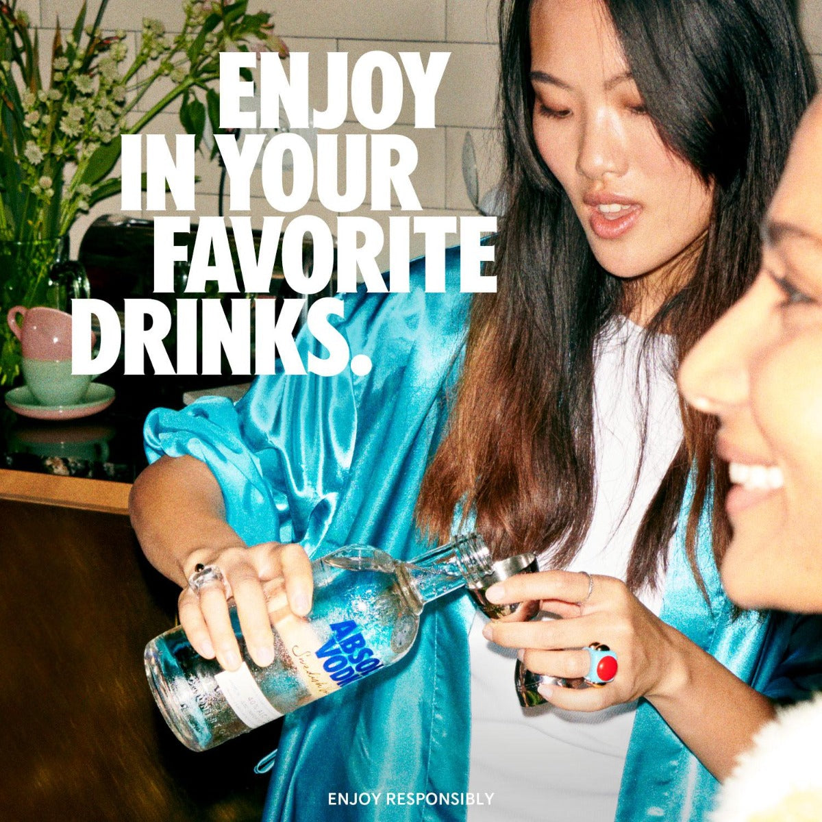 Absolut Blue Original Swedish Vodka 1L