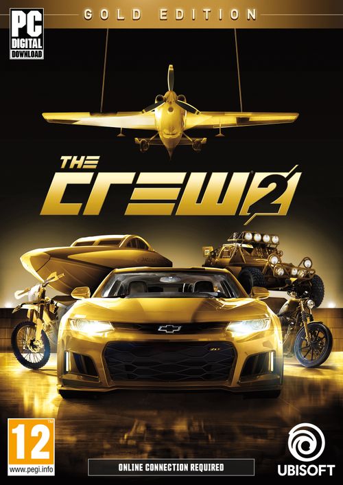 The Crew 2: Gold Edition -Uplay - PC Edition - Instant Digital Download