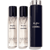 Chanel Bleu de Chanel Refillable Eau De Toilette Travel Spray, 3 x 20ml