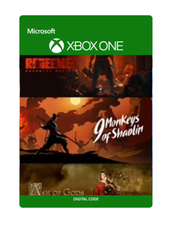 9 Monkeys of Shaolin + Ash of Gods + Redeemer: Bundle