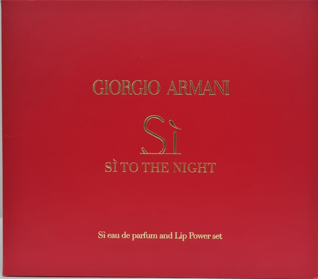 Giorgio Armani Si to the Night Gift Set