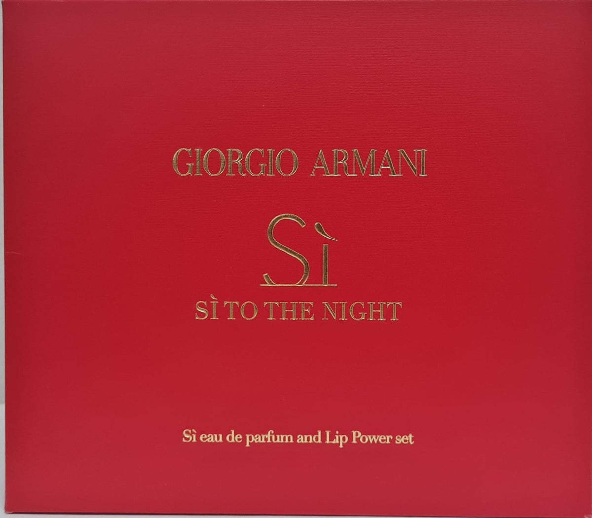Giorgio Armani Si to the Night Gift Set