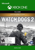 Watch Dogs 2 Gold Edition -  Xbox One Instant Digital Download