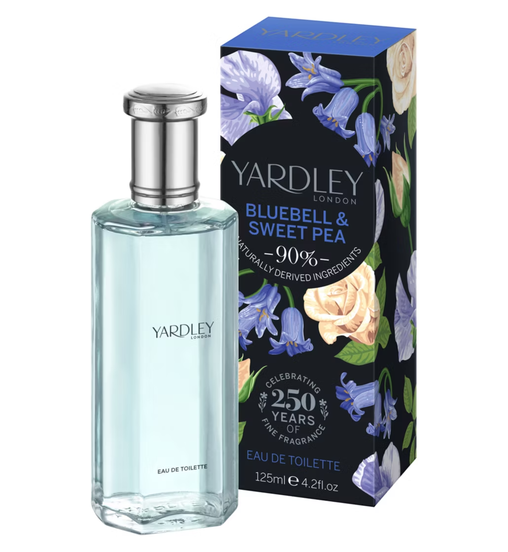 Yardley London Bluebell & Sweetpea Eau De Toilette 125ml