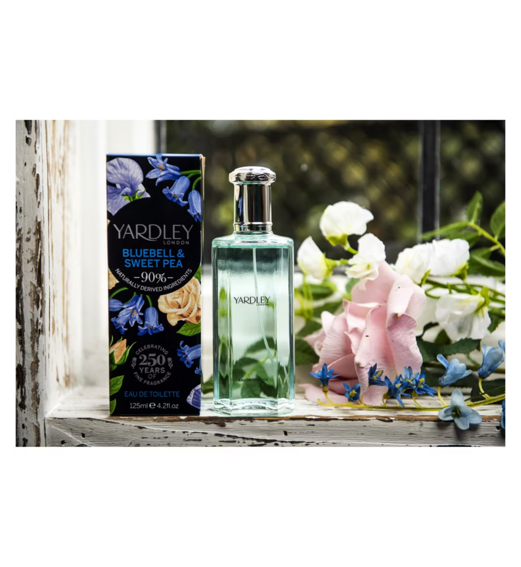 Yardley London Bluebell & Sweetpea Eau De Toilette 125ml