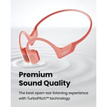 Shokz OpenRun Pro Wireless Bluetooth Headphones - Pulse Pink