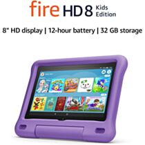 Amazon Fire HD 8 Kids Edition | 8" HD display, 32 GB - Purple Kid-Proof Case