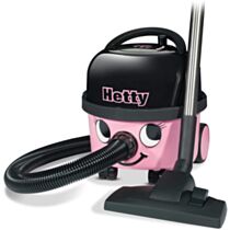 NUMATIC Hetty Hoover Vacuum Cleaner - Pink/Black