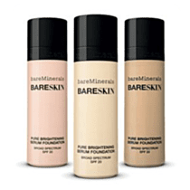 bareMinerals Bareskin Pure Brightening Serum Foundation SPF20+++ 30ml - Shade :  Bare Shell 