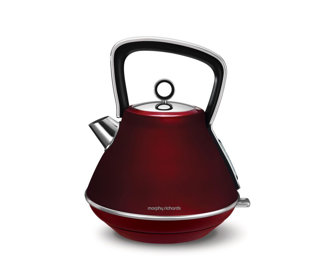 morphy richards burgundy kettle