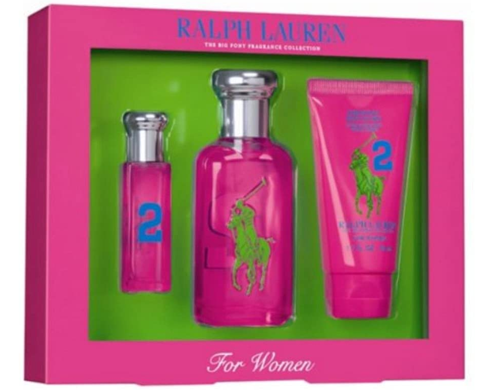 Ralph Lauren Big Pony Women 2 Eau De Toilette Spray 50ml Gift Set For Her