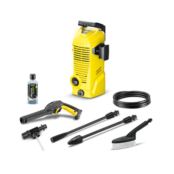 Karcher K2 Car 1400W Pressure Washer with Car Cleaning Accessory Bundle