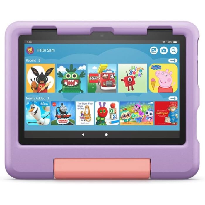 Amazon Fire HD 8 Kids Tablet for 3-7, 8 Inch 32GB - Purple