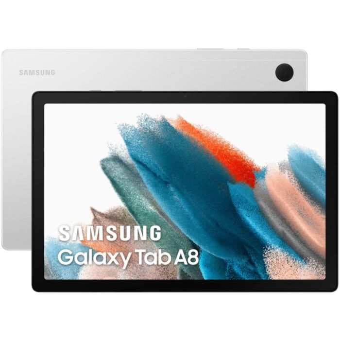 Samsung Galaxy Tab A8 10.5” Screen - Wi-Fi, 64GB Storage, Silver