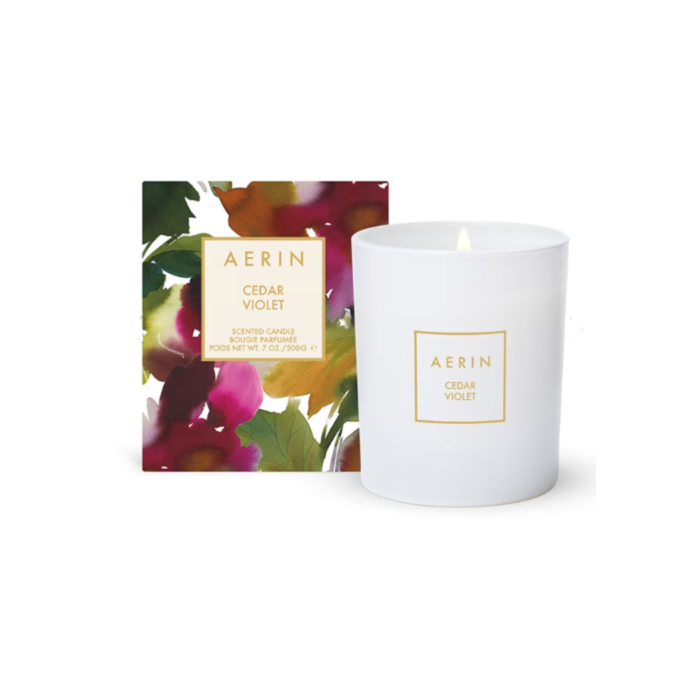 Aerin Cedar Violet Scented Candle 200g