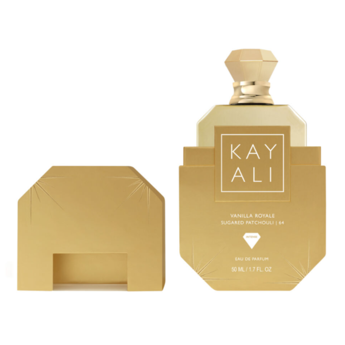 Huda Beauty Kayali Vanilla Royale Sugared Patchouli 64 Intense Eau De Parfum 50ml