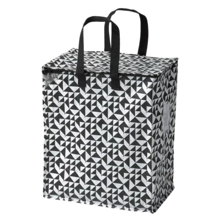 KNALLA Bag - black/white