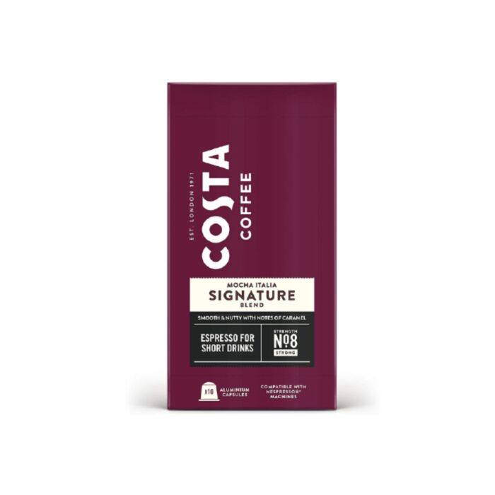 Costa Coffee Mocha Italia Signature Blend Capsules - 10 Capsules (Best before 05/22)