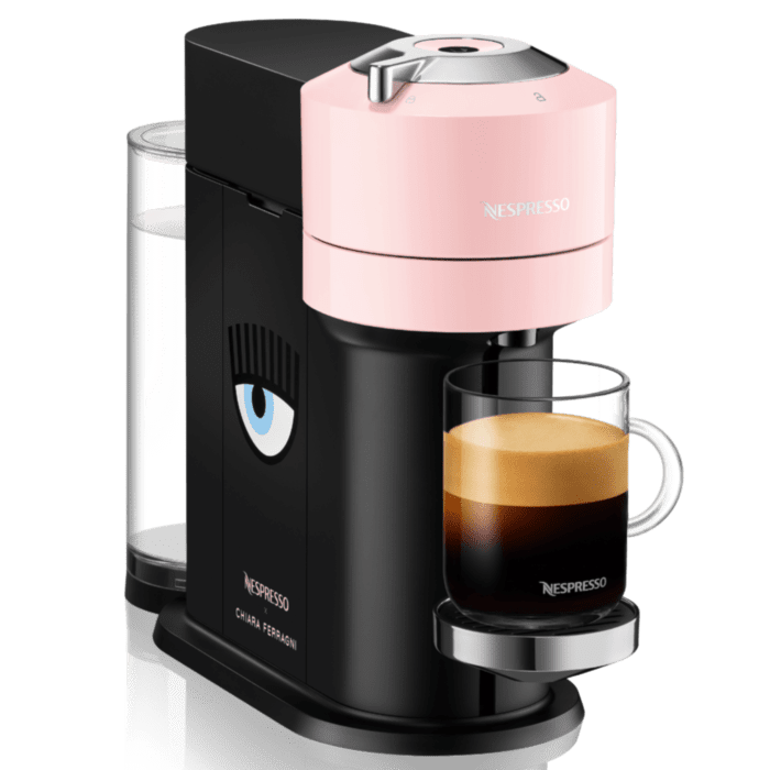 Nespresso x Chiara Ferragni Vertuo Next Coffee Machine - Pink