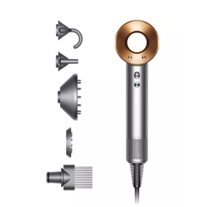 Dyson Supersonic Hair Dryer - Bright Nickel / Copper