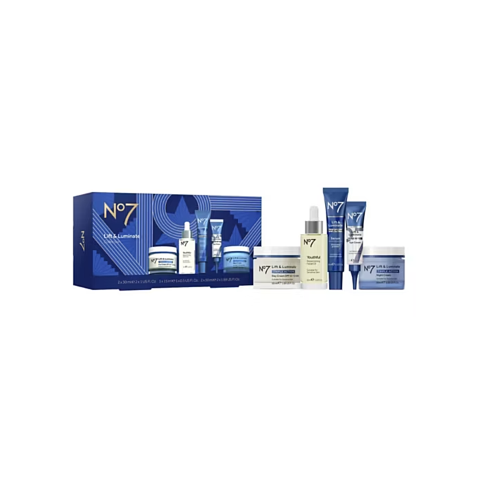 No7 Lift and Luminate Collection 5 Piece Gift Set