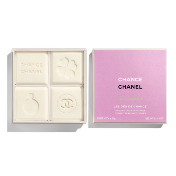 Chanel Chance Eau Fraiche Gentle Perfumed Soaps - 4x40g