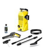 Karcher K2 Car 1400W Pressure Washer with Car Cleaning Accessory Bundle
