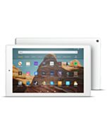 Amazon Fire HD Tablet: 10 inches, 2GB RAM, 32GB Storage with Ads - White (9th Generation)