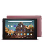 Amazon Fire HD Tablet: 10 inches, 2GB RAM, 32GB Storage with Ads - Plum (9th Generation)